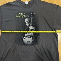 PETER FRAMPTON Raw: An Acoustic Tour 2016 T-SHIRT Men’s 2XL Excellent Condition