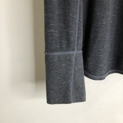 Robert Graham Men’s Sz XL Dark Gray Pullover Tee T-Shirt Long Sleeve 100% Cotton