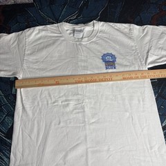 Vintage Gildan NYPD Detective Blue White Shirt Great Condition Size L