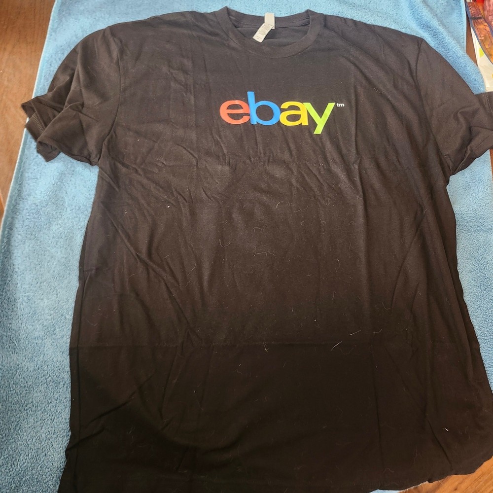 Mens eBay Tshirt XL 48 Chest Black B21
