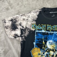 Iron Maiden Live After Death 2017 Mens XL Short Sleeve Acid Wash T-Shirt