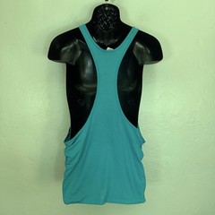 Tulio Mesh Stringer Tank Top 22.5″ armpit to armpit Poly bend pinpoint mesh