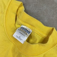 Vintage Diablo Paintball T-Shirt Men Sz XL Y2K Graphic Tee Yellow Short Sleeve