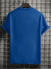 Short Sleeve Men’s Fashion Street Style Casual Trendy Graphic T-Shirt with Retro