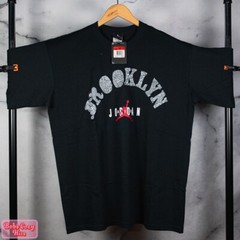 NEW Jordan T Shirt Size L Vintage 2007 Elephant Print Brooklyn Black Grey