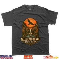 Tallulah Gorge Shirt Waterfall Bridge Kayak Georgia Park T-Shirt