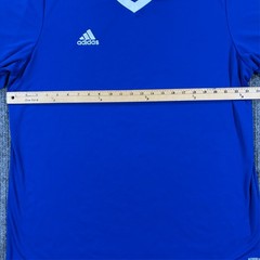 Adidas Aeroready 2XL Blue Soccer Jersey Athletic Training Shirt Performance Tee