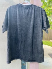 Acid Washed – ‘Roman Statue’ Unisex T-Shirt – 100% Cotton – Size Large