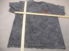 Hawaiian Lava Size XL Mens Gray Short Sleeve Crew Neck Casual Logo TShirt 081