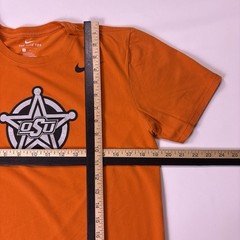 The Nike Tee OK State Cowboys Mens Medium OSU Logo Orange T-Shirt NCAA College