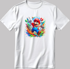Super Mario Short Sleeve Men’s Women’s T Shirt N203