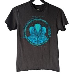 Westworld Synthetic Drone Tee Small Black Blue Graphic Sci-Fi HBO Mech Tech TV
