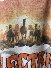 Vtg 90s Brooks & Dunn Electric Rodeo T-Shirt Men’s XL Lightning Concert Tour USA