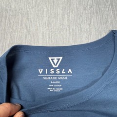 Vissla Premium T-shirt Size XL Vintage Wash Ultra Soft Logo Pocket Graphic 😎🏖️