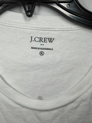 J.Crew Lazy Lulu’s Dockside Bar Graphic T-Shirt Mens XL White Black Lab Dog