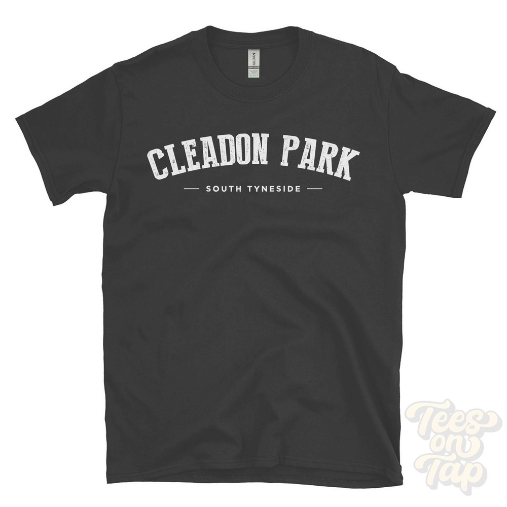 CLEADON PARK SOUTH TYNESIDE T-SHIRT tyne & wear england college style
