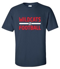 Custom Football T-Shirt w/ YOUR TEAM NAME fantasy practice league jersey parents