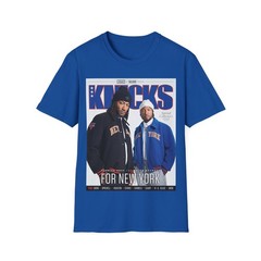 Slam Jalen Brunson Derrick Rose Knicks Graphic T Shirt Vintage Basketball Tee