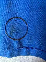 Vintage Hanes Connecticut Sailboat Graphic T Shirt Blue Size L USA Single Stitc