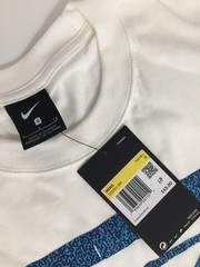Nike Men’s Flight Basketball 90s White Vintage Loose fit Shirt Tee CD1314