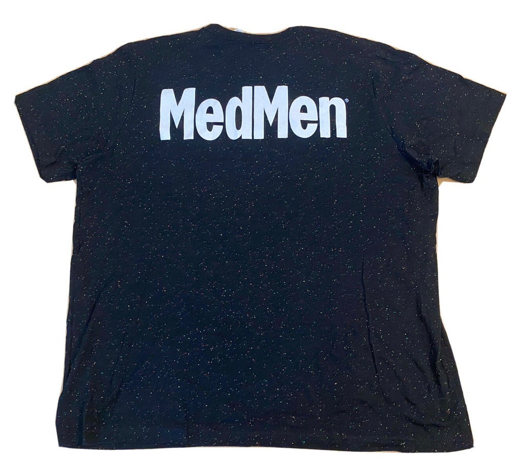 MEDMEN Pot Leaf NEW T-Shirt 2XL Dots Stars Marijuana Hippie