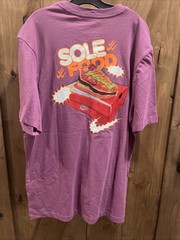NWT Nike Sole Food T-Shirt With Burger Shoe Retail $35