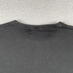 Vtg Russell Athletic Cotton Single Stitch XL Black T Shirt Made In USA 90s EUC