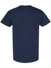 Navy NAVY Short Sleeve T-Shirt with gold print – Adult Small to 5X