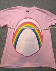 Care Bears Pink Halloween Graphic Print T Shirt Mens Size XL