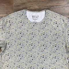 BYLT Shirt Mens Large Short Sleeve Drop Cut Performance Crew Neck T