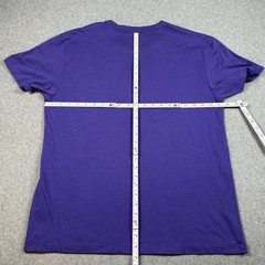 Vintage Polo Ralph Lauren Purple T Shirt Mens M Green Pony Logo Cotton Preppy