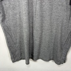 Johnnie-O T Shirt Mens Size Medium Gray Pocket Tag Logo Cotton Rayon Polyester