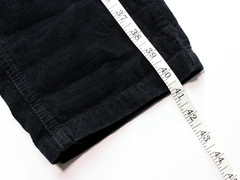 2013 DQM ~BELTED~ STRAIGHT LEG CORDUROY PANTS 32 elastic/bacon/noah/nyc/only/ny