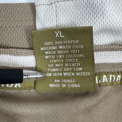 Vintage LADA Urban Wear Chicago Michael Jordan 23 Tan Graphic T Shirt Mens SZ XL