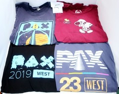 4 PAX CONVENTION / GEEK TEE SHIRTS Lot SIZE 3X 2018 Saturn Slime Star War SET #5