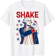Funny Shake and Bake 4th of July Couple Matching T-Shirt