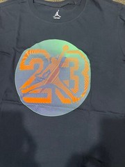 Jordan MEN’S Jumpman 23 LOGO T-Shirt 659416 010 BLACK NEW