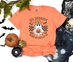 Groovy Halloween Shirt Halloween Costume Trick or Treat Unisex T-shirt