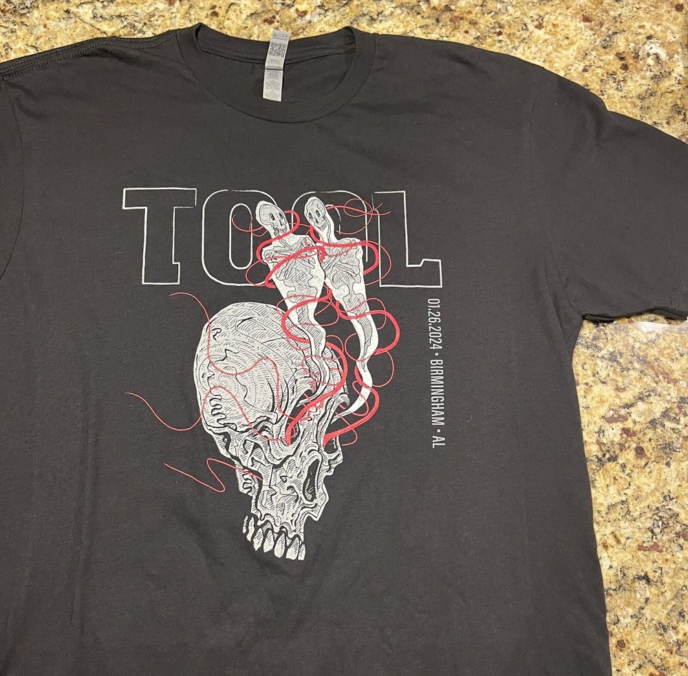 Tool – 01/26/24 Birmingham AL Size L Tour Shirt BRAND NEW OFFICIAL