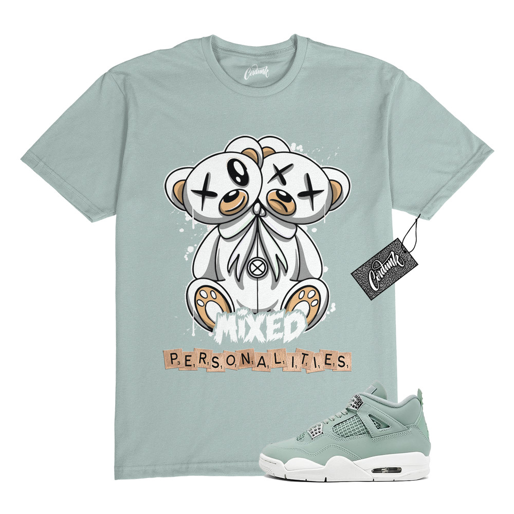 4 Seafoam Green White Sail T Shirt Match MIXED