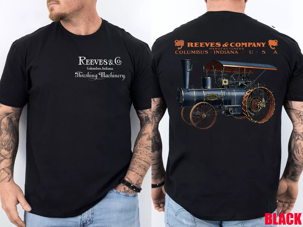 Steam Engine T-Shirt – Vintage Locomotive Graphic – Classic Railway Train Shirt