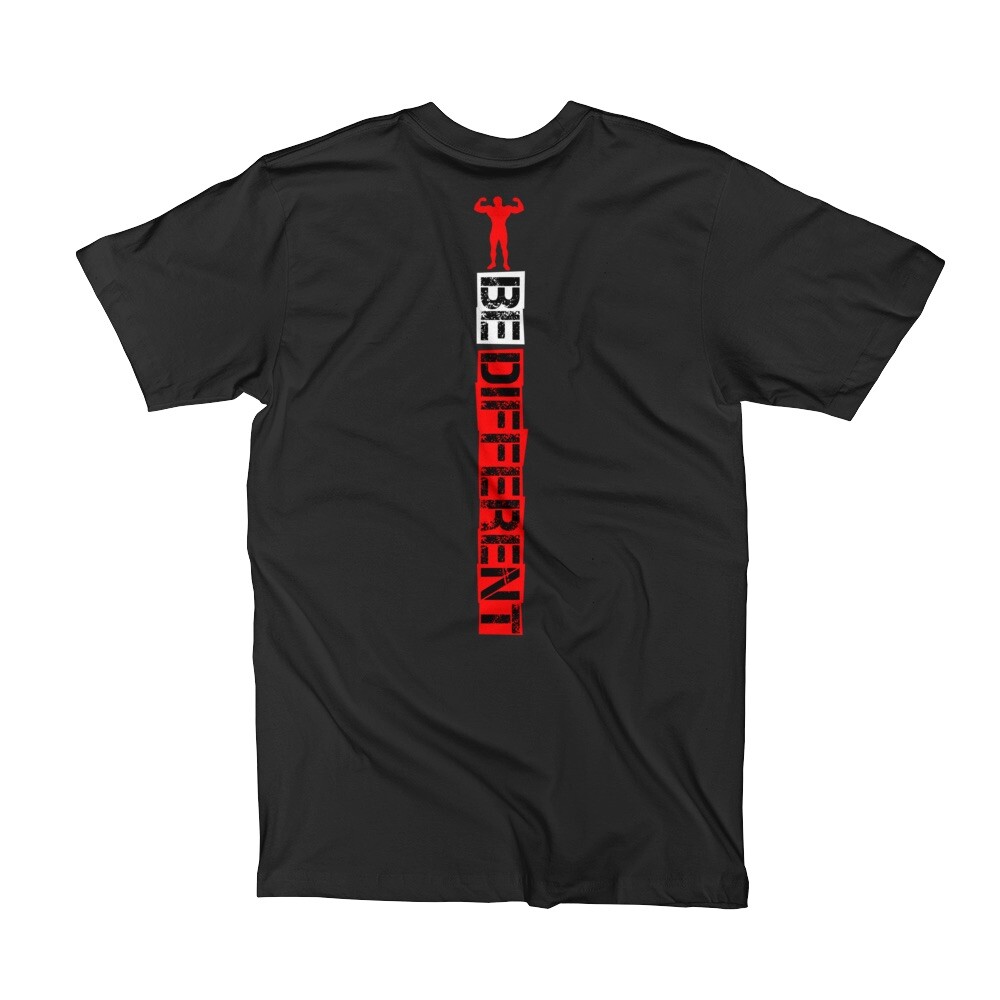 Be Different Men’s Bodybuilding T Shirts Gym Fitness Apparel Workout Clothing