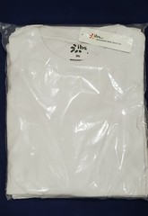 IBS Short Sleeve White Color men`s T Shirt Size 3XL- 3 PCS – New in Package
