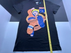 Naruto Black T shirt Young Adult-Small. NWT, Chest 34”