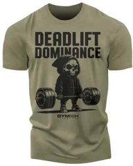 095-Deadlift Dominance Workout T-Shirt For Men