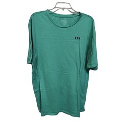 Bundle of 4 xl unisex cotton/polyester tshirts. Teal, gray, yellow, and green