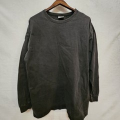 Vintage Pluma Shirt Mens XL Black Long Sleeve Heavy Cotton USA Made 90s