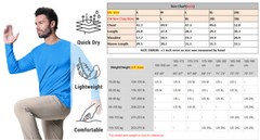 Summer Men’s UV Shirts UPF50+ Outdoor Fishing Water Sport Performance T-Shirts