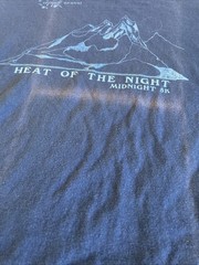 1980’s Stedman Hi- Crew Graphic Runners T-Shirt, Heat Of The Night, S-M