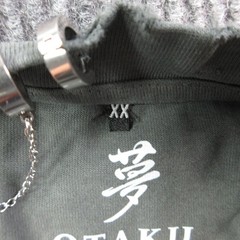 OTAKU Shirt Mens 3XL Gray Solo Leveling Graphic Studded Distressed Tee NWOT